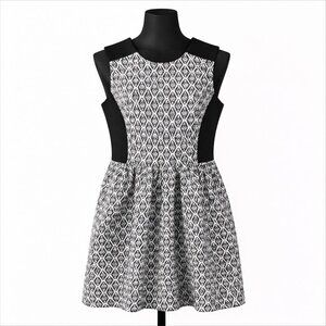 Madewell Diamond Jacquard Knit Afternoon Dress M